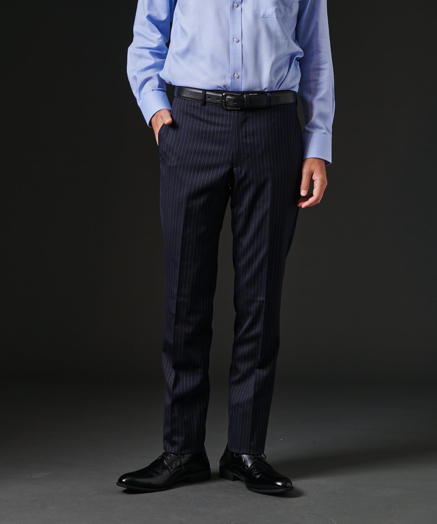 HIROKO KOSHINO TWピンストライプスーツ